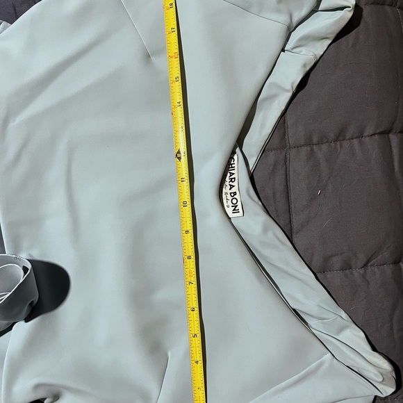 Chiara Boni La Petite Robe Light dusky blue gown - Picture 10 of 16